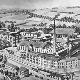 Nestler & Breitfeld GmbH in Erla (Erlhammer) um 1910